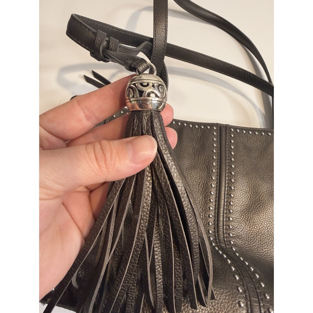 Brighton Pretty Tough Jax Tote Pebble Grain Leather Handbag Capsule Quiet Luxury - Picture 5 of 17